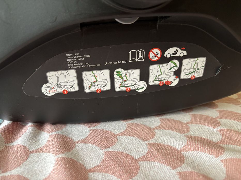 Автокрісло (автолюлька) для новонародженого El Camino i-FIX