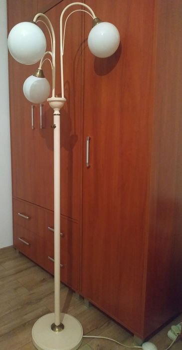 Komplet oświetlenie Żyrandol kule Lampa stojąca