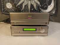 Wieża zestaw wzmacniacz DENON UPO-250 i przedwzmacniacz UTP-250