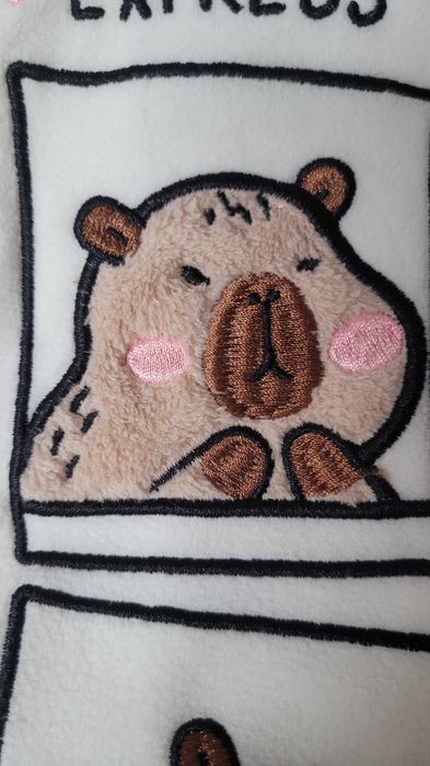 Ciepła piżama polarowa z postaciami kapibary PRIMARK