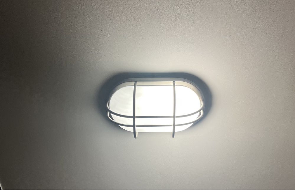 Lampa loft industrialna, plafon