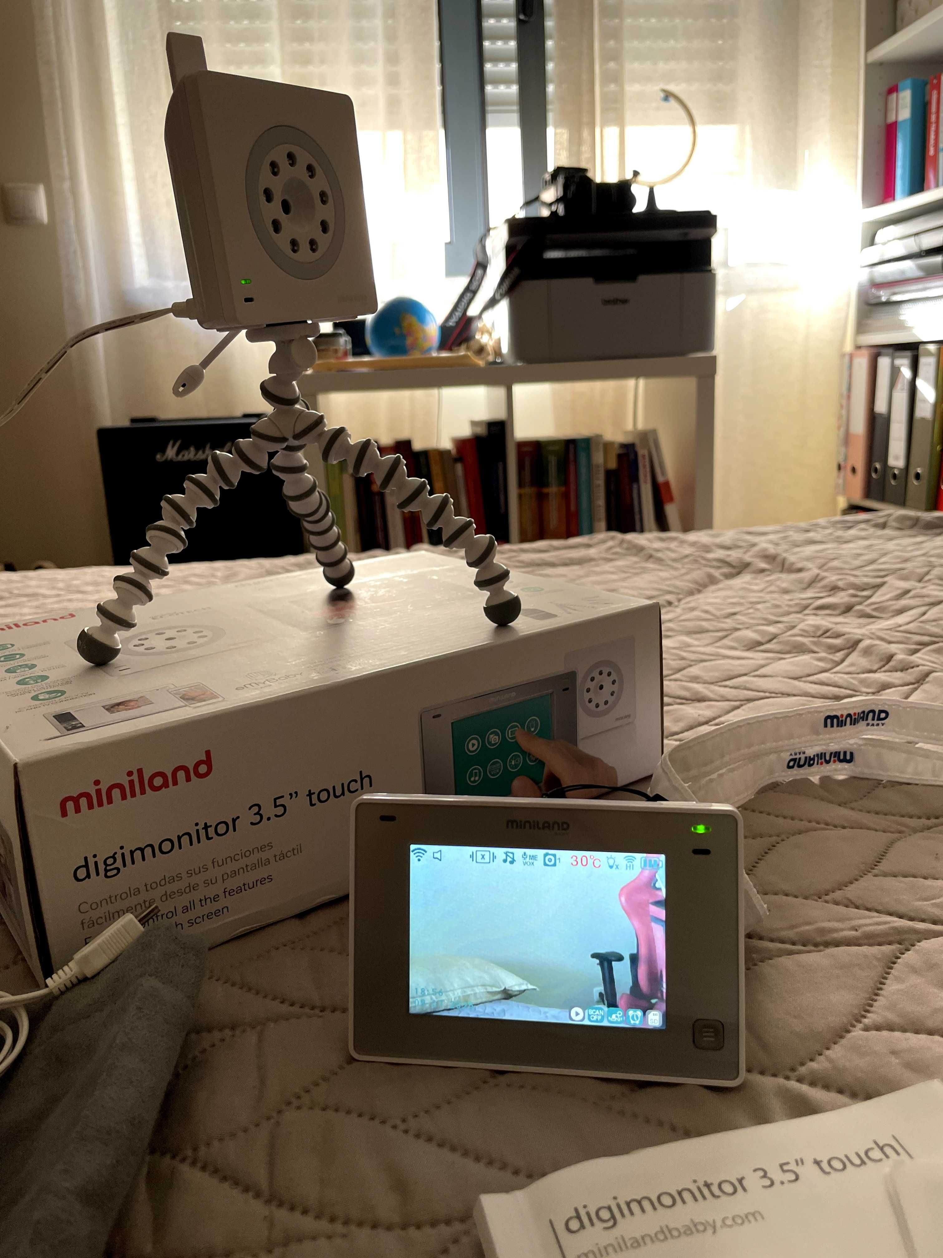 Miniland Intercomunicador Video Digimonitor 3.5 Touch - NOVO