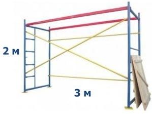 Аренда строительных лесов
