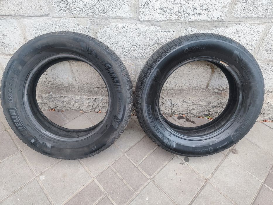 2 Шини Michelin зимові 185/65/R15