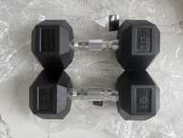 Hantle hex 2x10kg Trex ogumowane