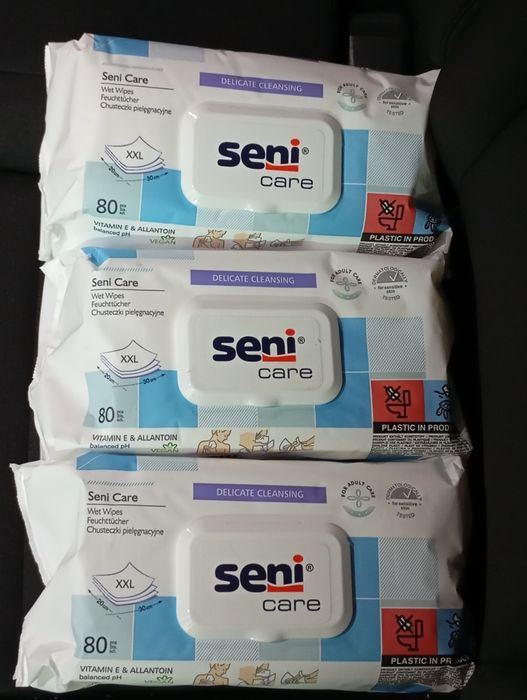 Chusteczki nawilżane dla dorosłych XXL Seni Care