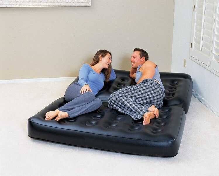 SOFA/MATERAC Dmuchany Rozkładany do Spania