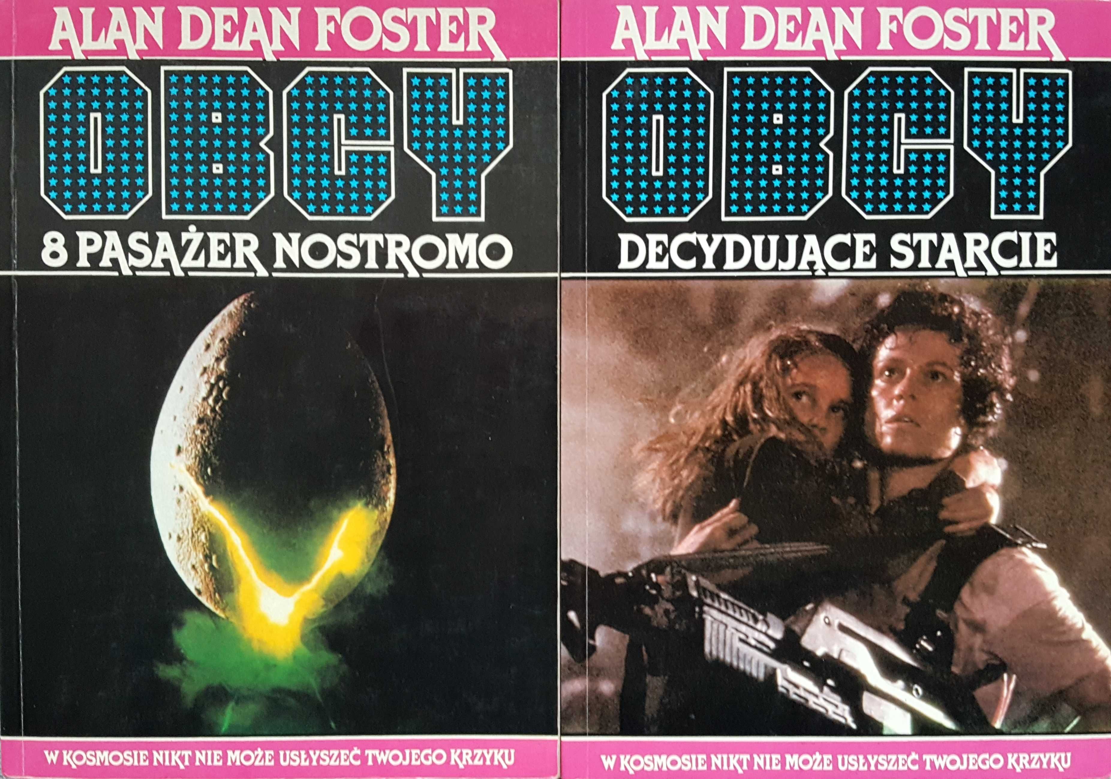 Obcy 8 Pasażer Nostromo + Obcy Decydujące Starcie - Alan Dean Foster