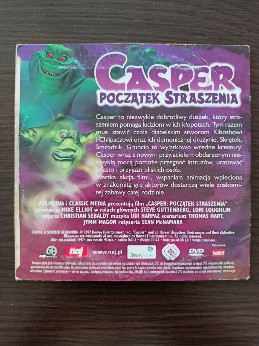 Casper: Początek straszenia - Film DVD