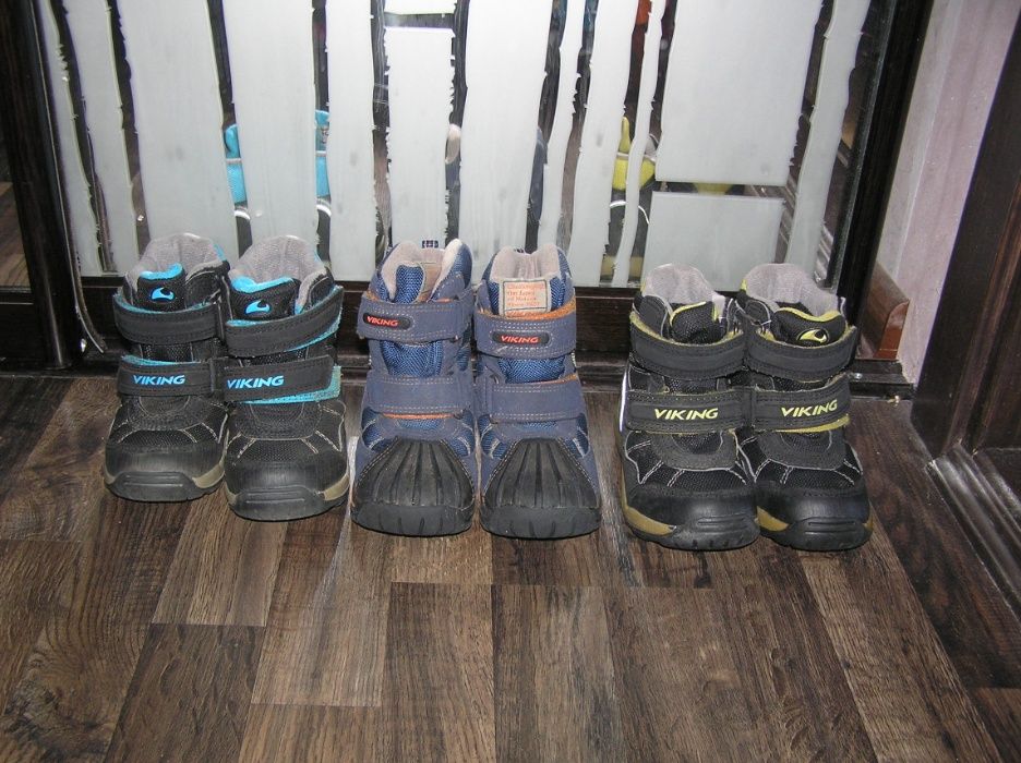 Термоботинки Viking ботинки зимние для мальчика как Ecco Reima