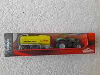 Majorette Trailer Traktor Deutz - Fahr Beczkowóz BOX