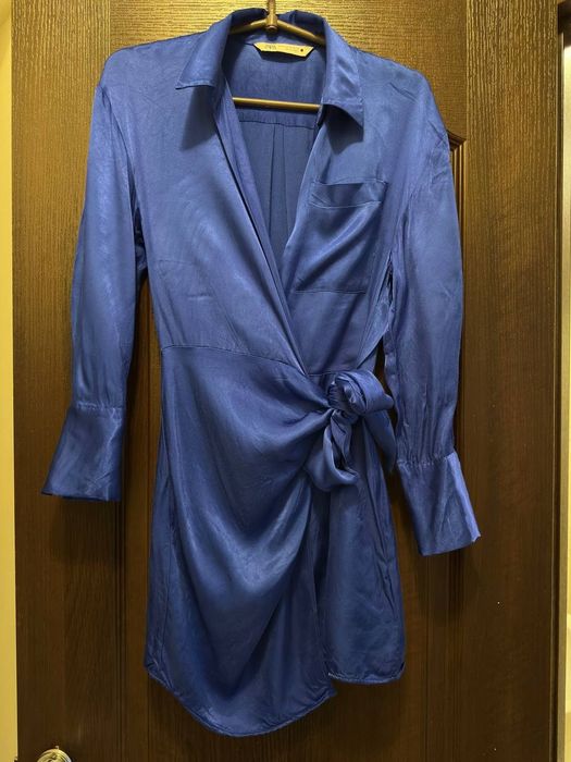 Сукня Zara синя.