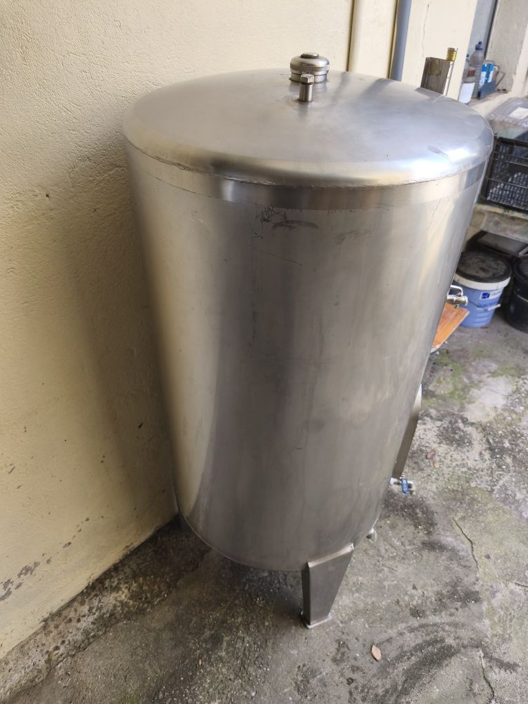 Vendo cuba inox 350lt