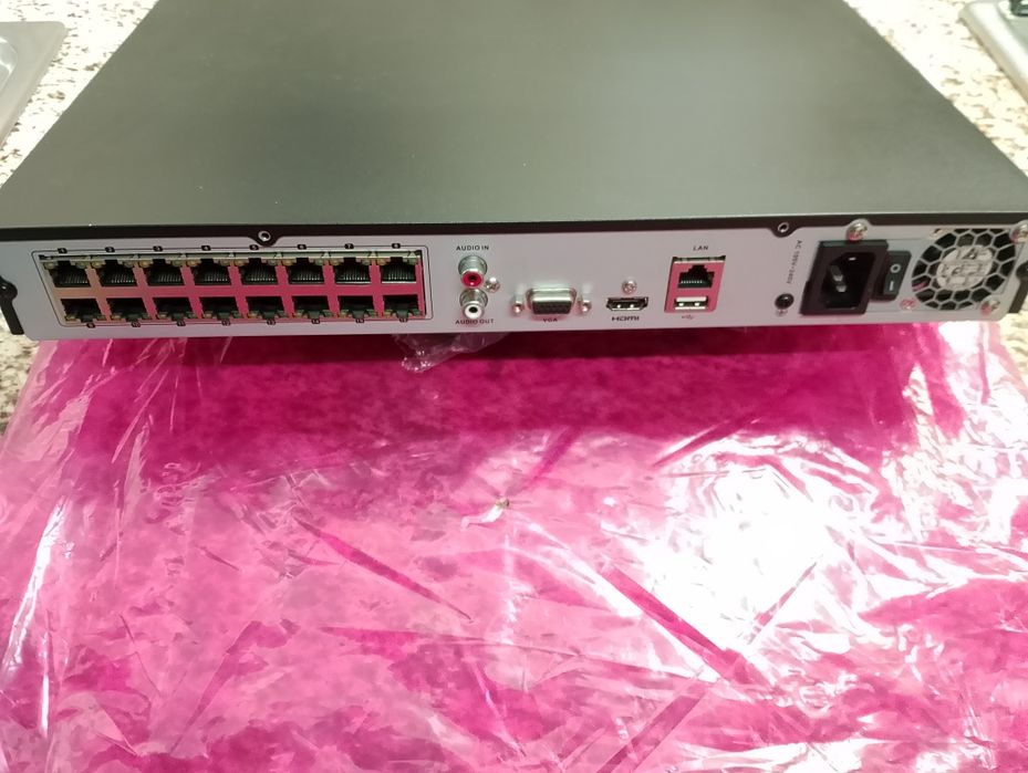 Annke N46PCK - Gravador de Rede 4K H.265+ PoE de 16 Canais