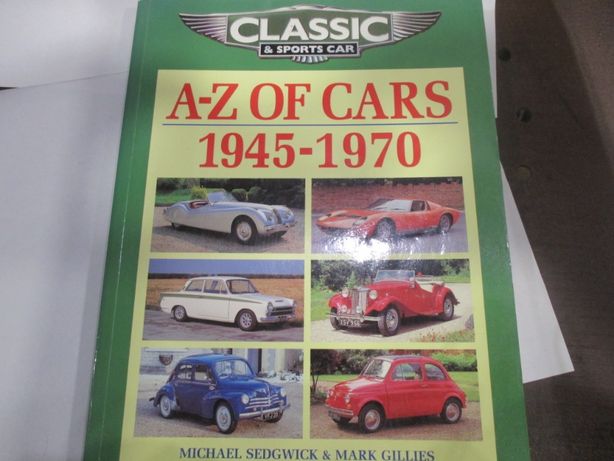 Livro A - Z Of Cars 1945 / 1970