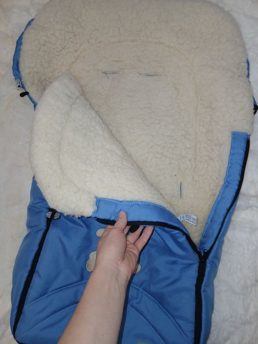 Конверт зимовий для немовлят до 6 міс