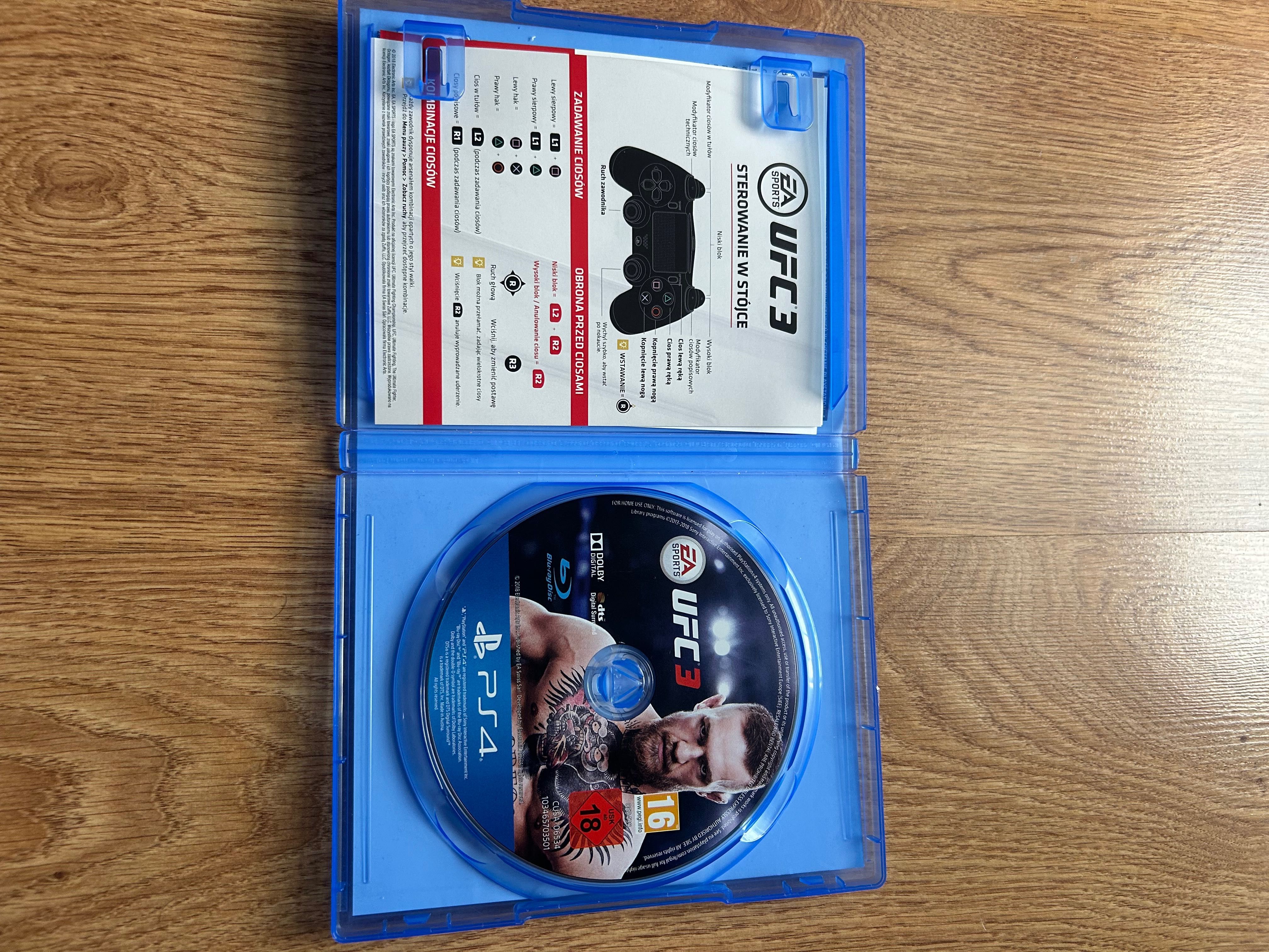 Gra UFC 3 na ps4