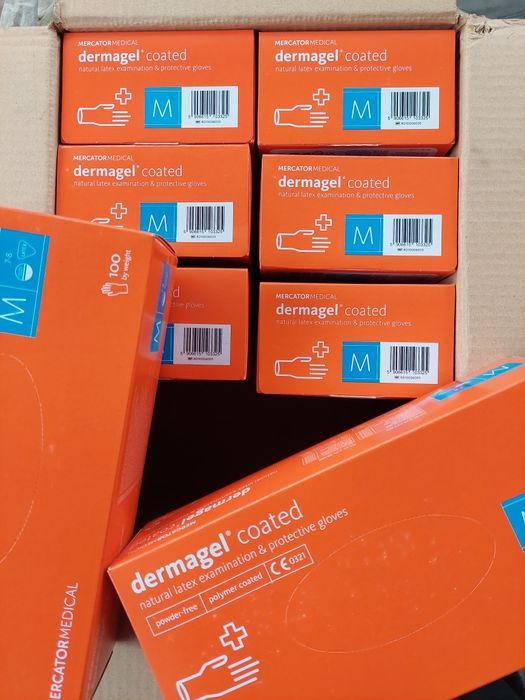 Перчатки резиновые