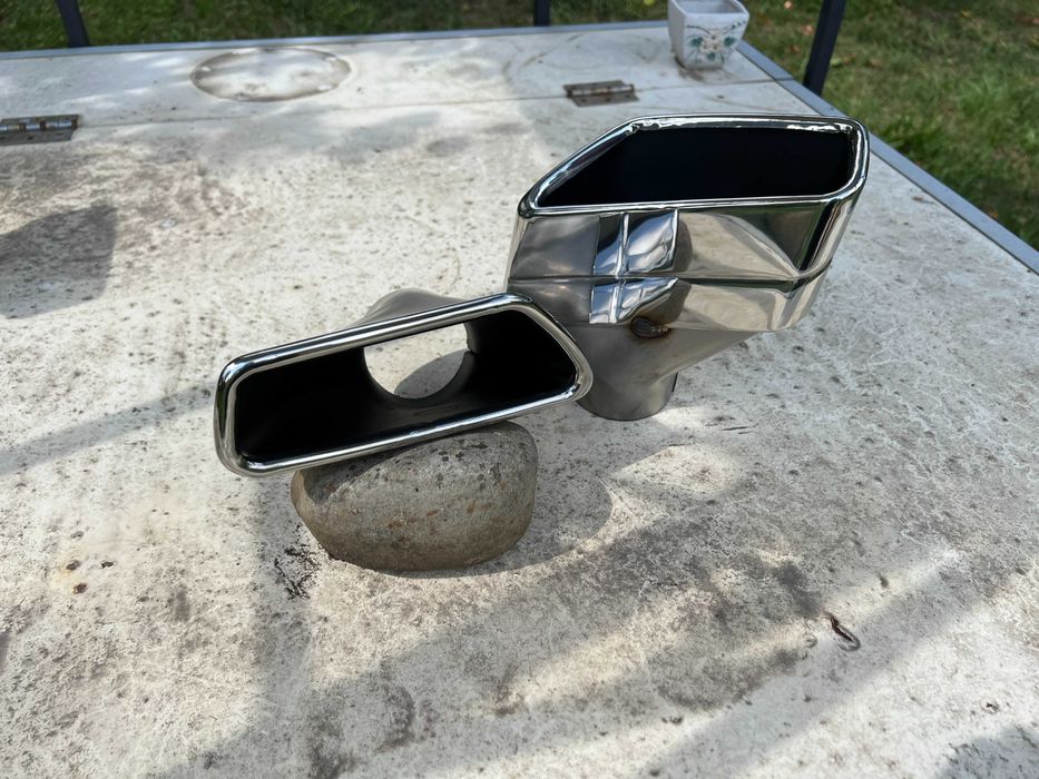 Насадки на выхлоп г30 g30 530i chrome Хром насадка bmw m G30