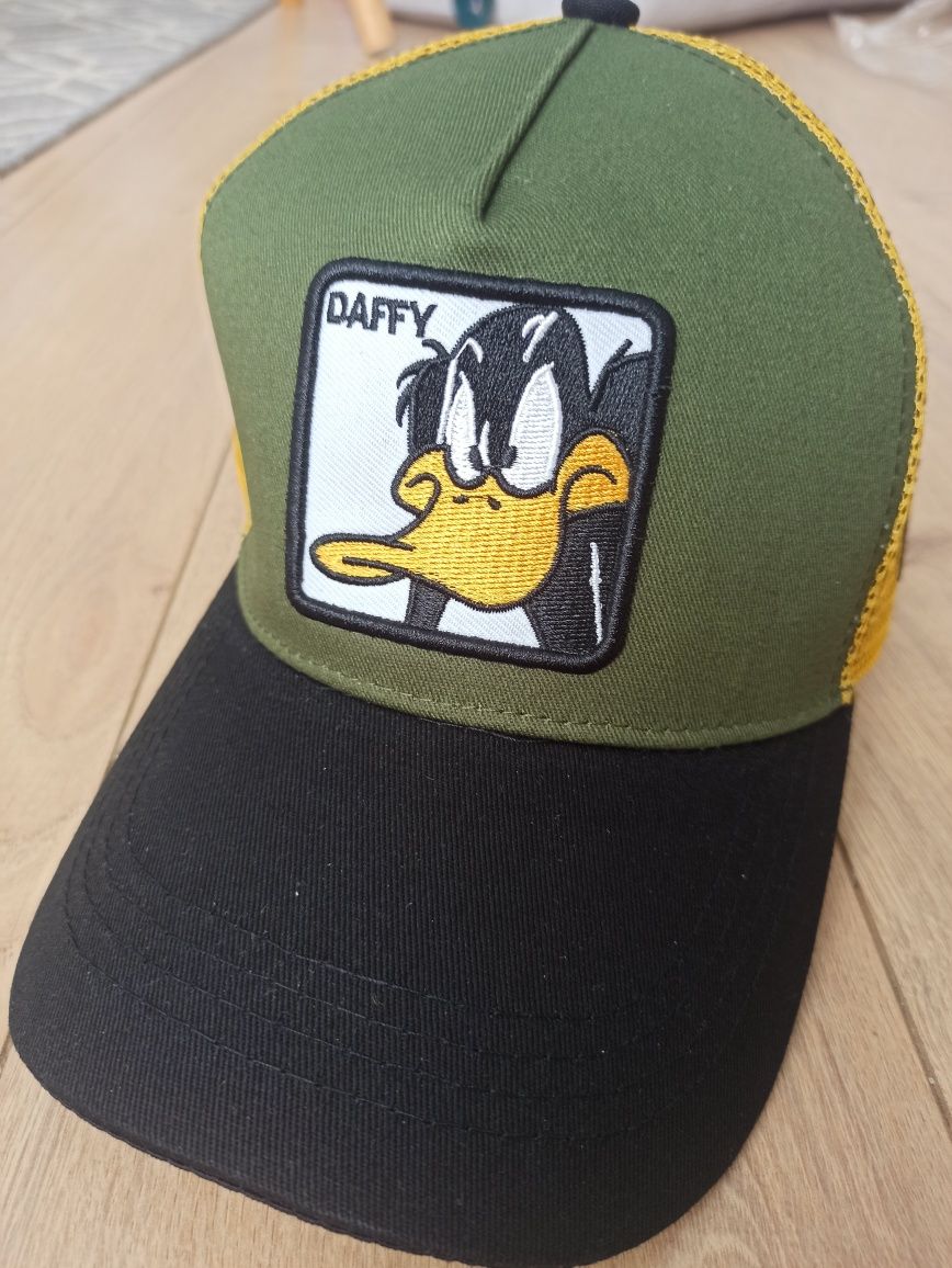 Czapka z daszkiem dżokejka daffy duck kaczor super kolory nowa