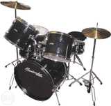 Bateria musical acústica completa