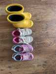 Buty na wiosne 30, 31 skechers, Zara, kalosze piankowe