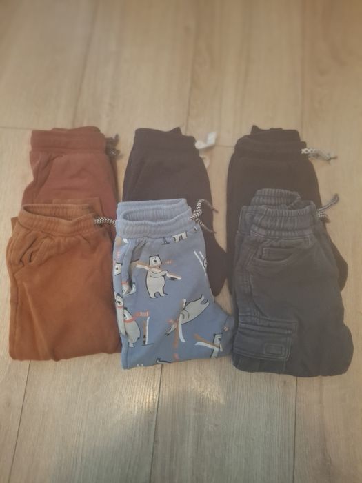 Spodnie rozm. 104 zest. 6 szt.