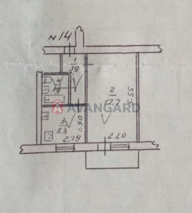 Однокімнатна квартира на вул. Ракетна.8000$ Без коміссії.
