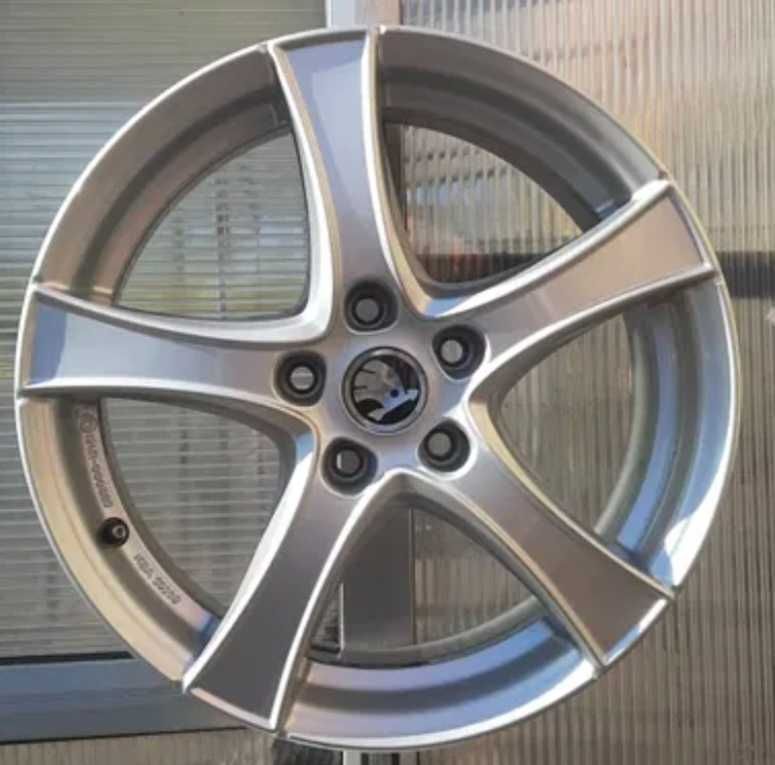 Felgi Aluminiowe BORBET Audi VW Skoda Seat 17" 5x112 6.5J ET41 IDEALNE