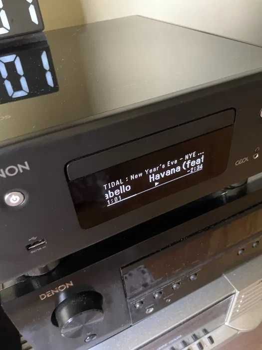 Amplituner DENON CEOL RCD-N10 + gwarancja kolor czarny. STAN IDEALNY
