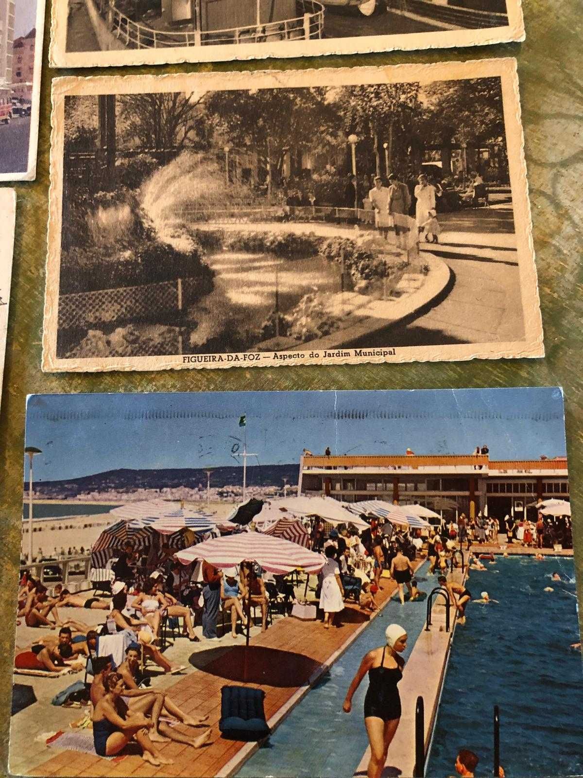 Postais antigos da Figueira da foz, preço por postal, 4 euros