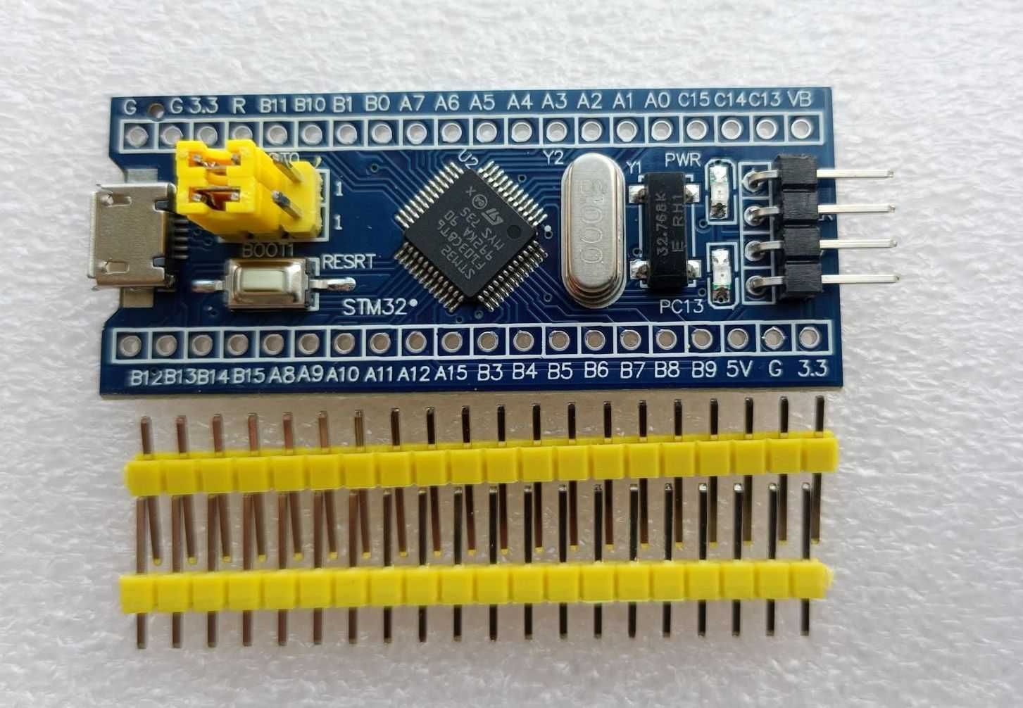 Отладочная плата STM32F103C8T6 72 MHz flash 64 kB RAM 20 kB micro USB