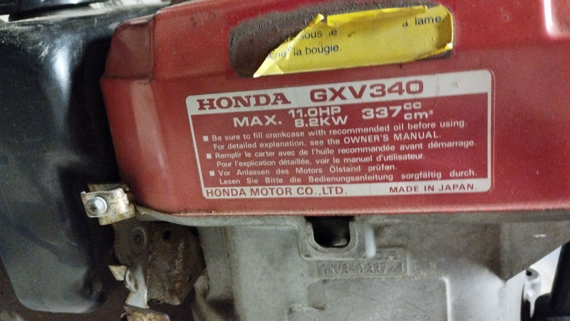 Motor Honda 340 cc