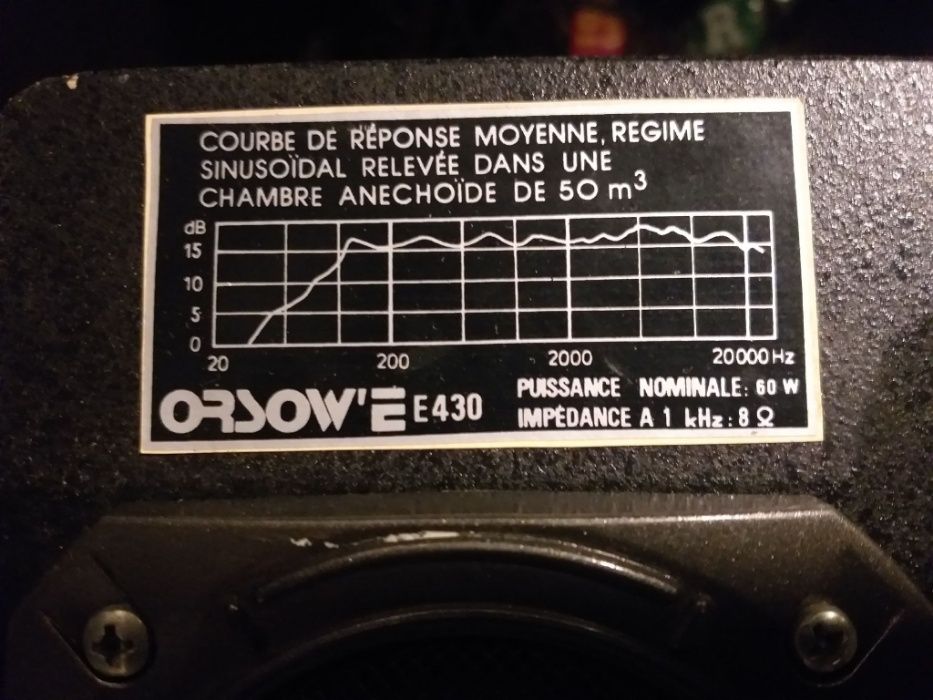 Kolumna ORSOW'E E430 Unitra Tonsil