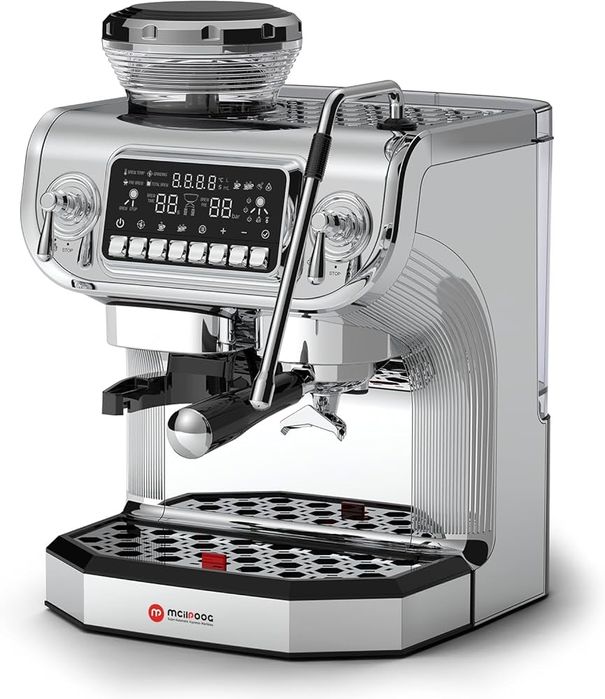 Mcilpoog Ekspres do espresso ze spieniaczem do mleka