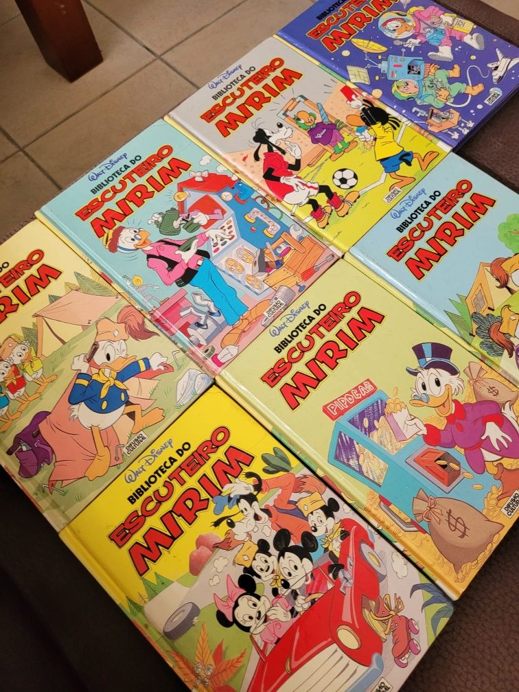 Enciclopédia do Escuteiro Mirim -  Walt Disney - 7 livros