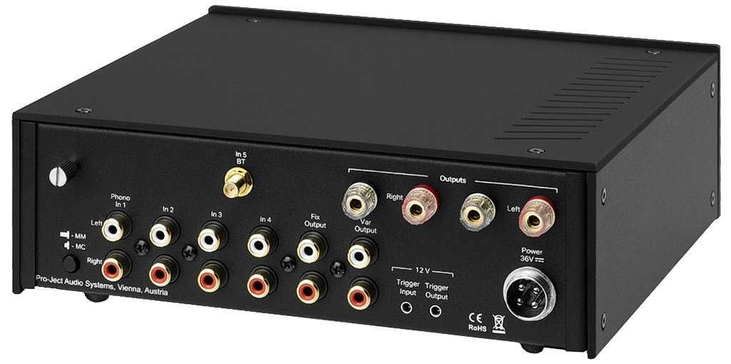 Pro-Ject Stereo BOX DS2 | Wzmacniacz stereo | Nowy | Czarny | OD RĘKI
