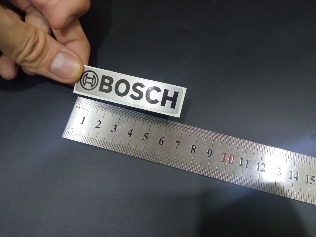 Наклейки Бош на технику бытовую bosch