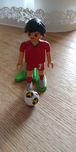 Boneco Ronaldo a chutar bola