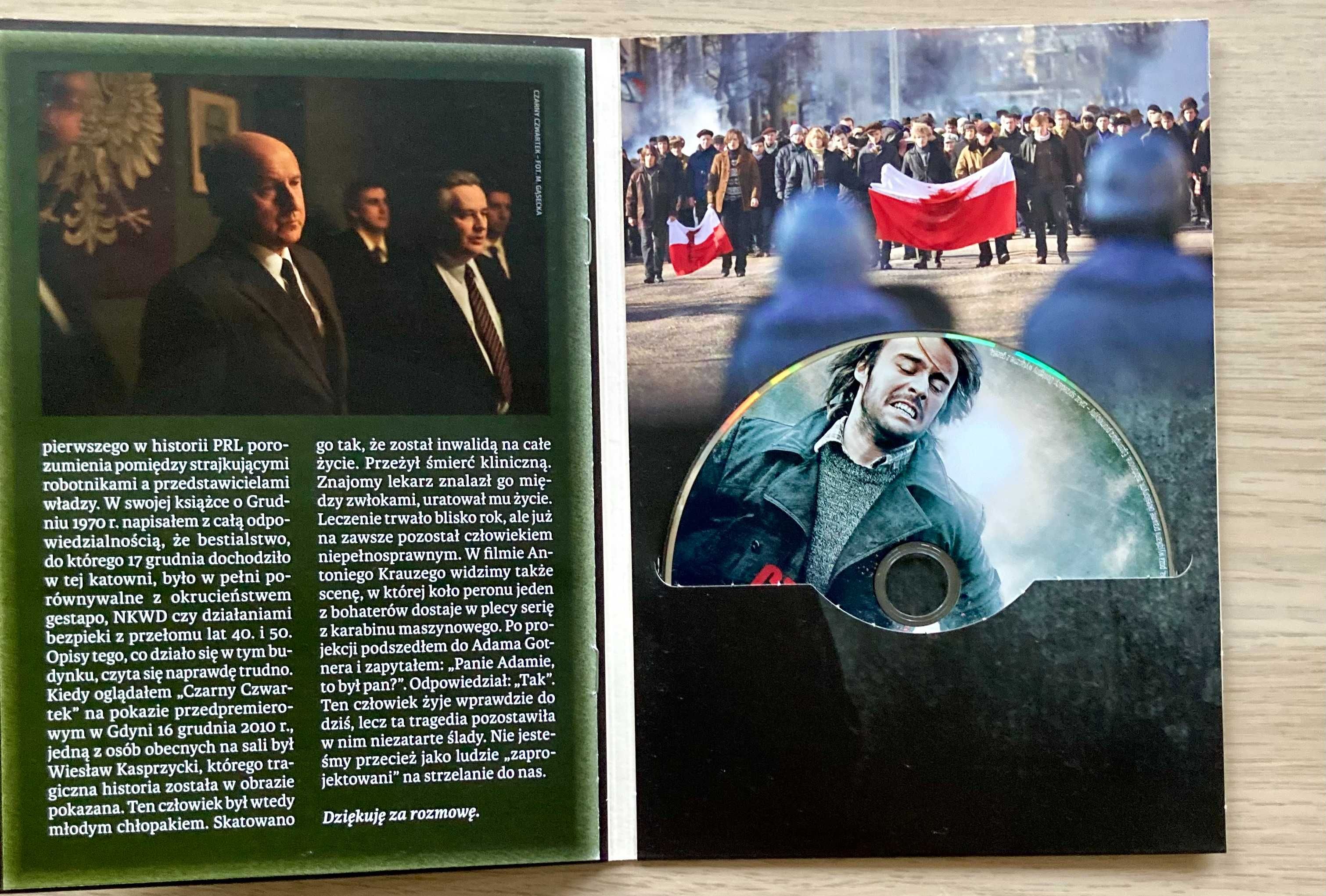 DVD-Czarny czwartek  Janek Wiśniewski padł