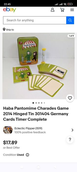Гра настільна Шаради Haba нова charades