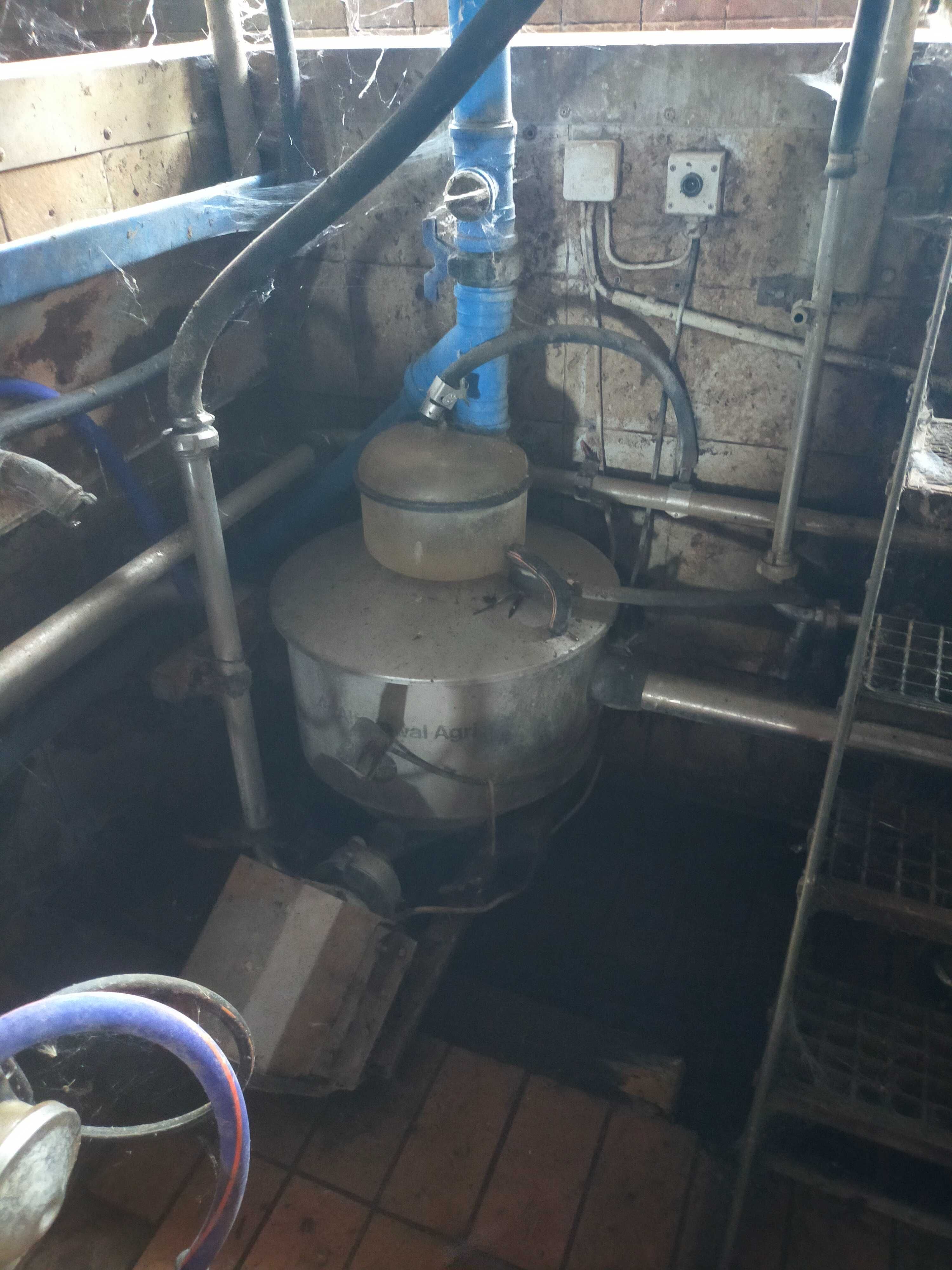Hala udojowa Alfa Laval 2x7 z automatyką