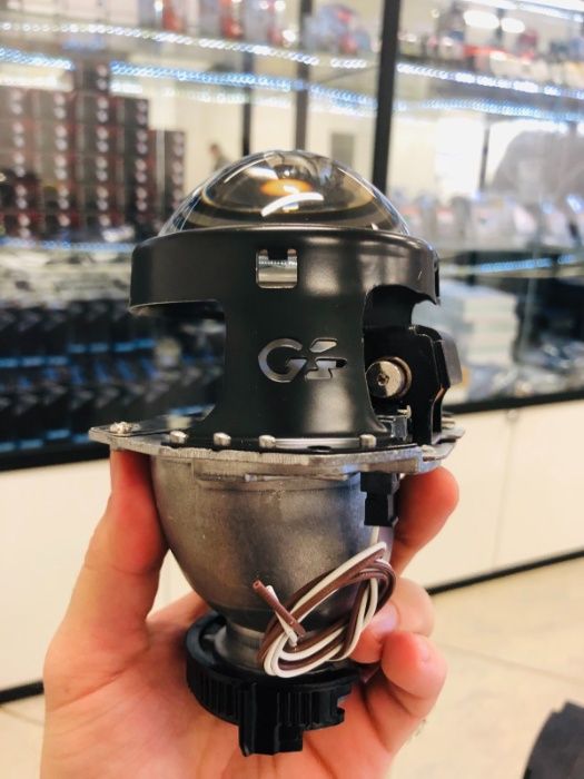 Линзы hella 3R с лампами и блоками розжига для фар