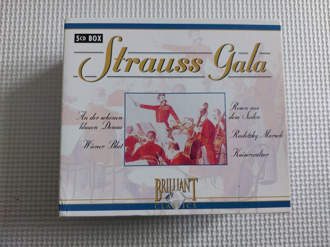 Strauss Gala 5 cd muzyką klasyczna