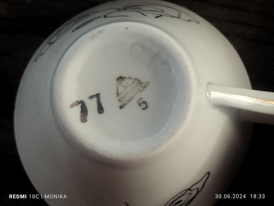 Porcelanowe filiżanki