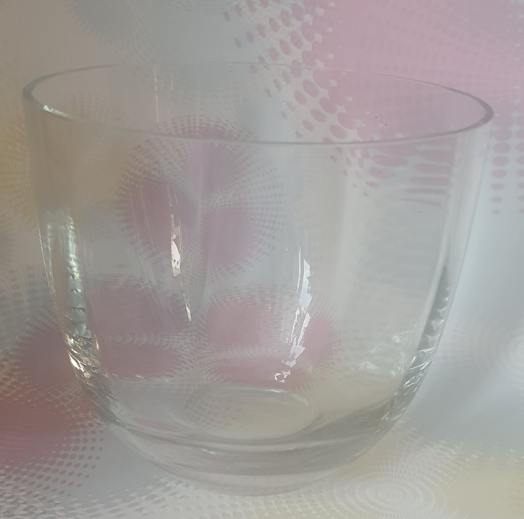 Zestaw szkła szklany wazon