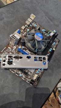 Płyt główna MSI B75MA-E33 + Procesor Intel i3-3240