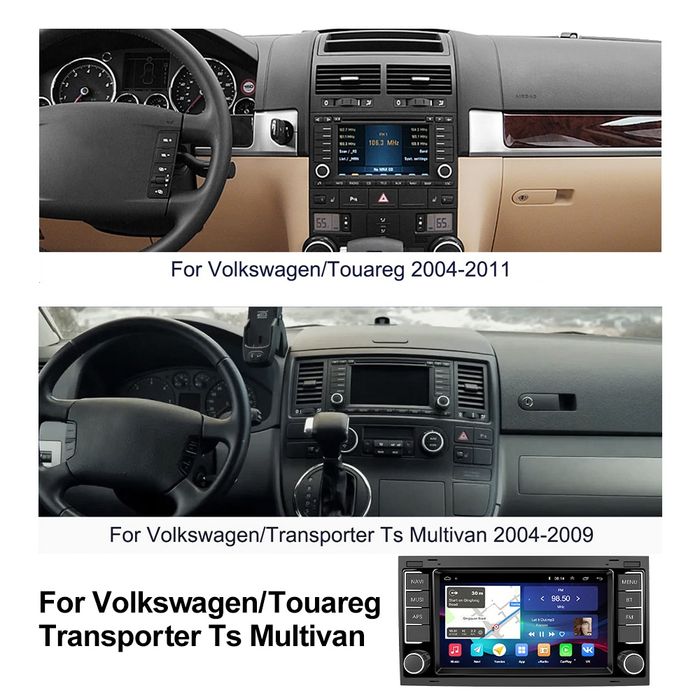 Магнітола  Transporter T5, Multivan ,Tuareg, GPS WI-FI, Bluetooth Andr