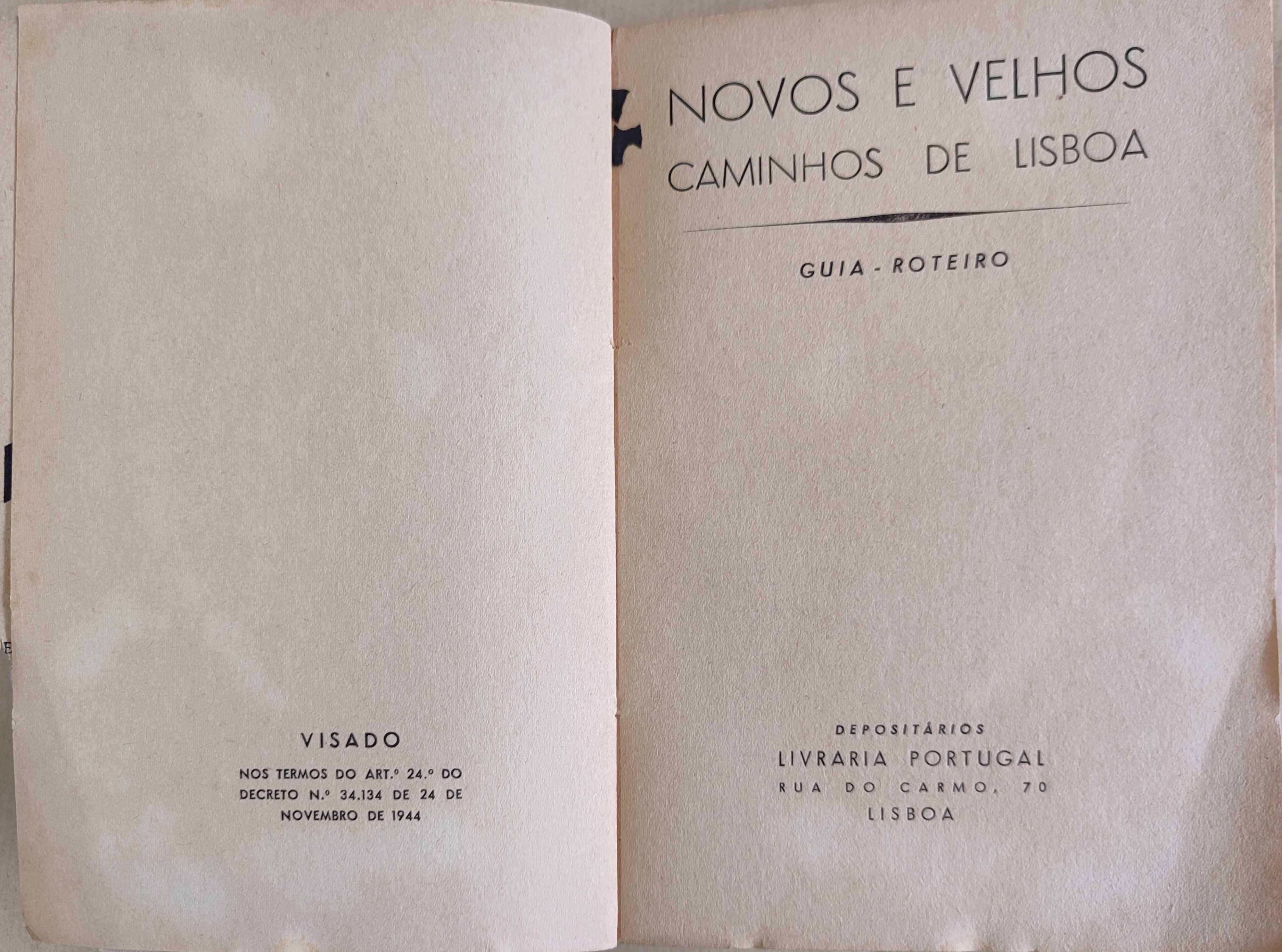 Novos e velhos caminhos e Lisboa 1955 a 1956