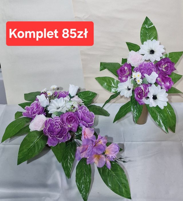 Stroiki oraz komplety na groby